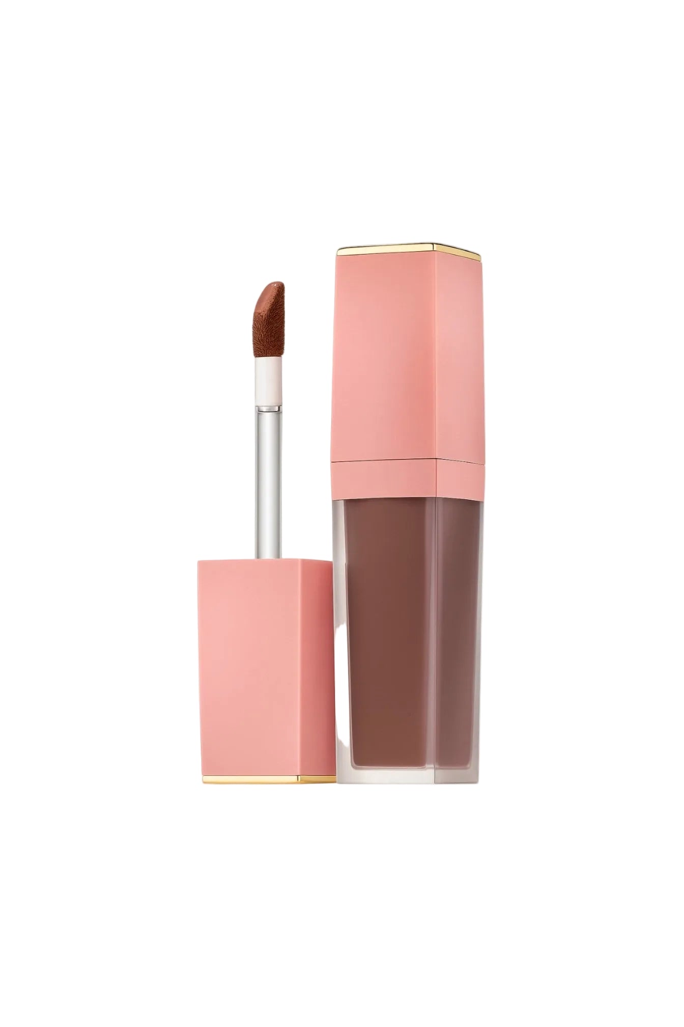 Lip gloss with applicator on a white background Estee Lauder Monza Outlet
