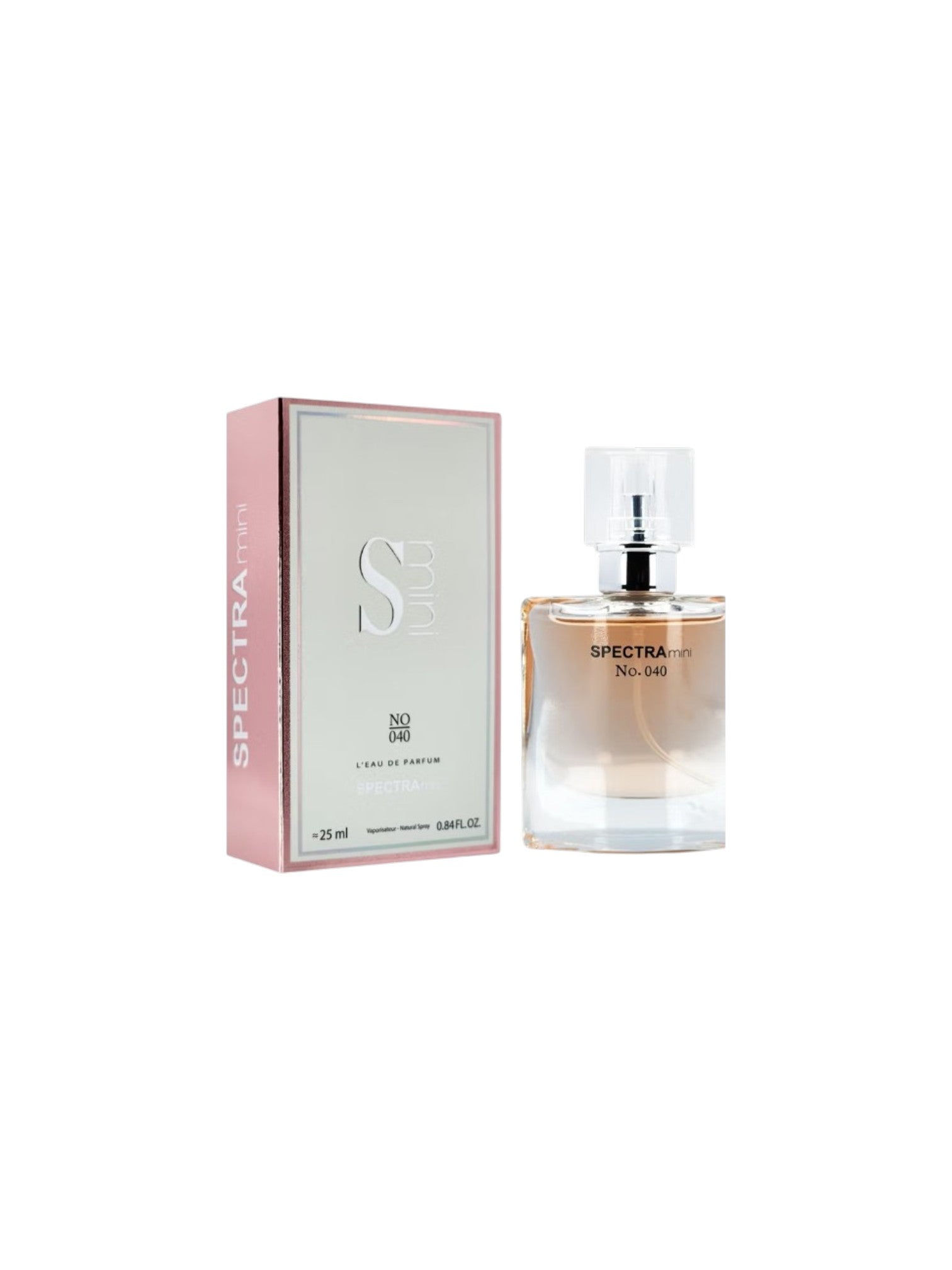 Spectra perfume bottle and packaging on a white background. Spectra, Monza Outlet, Monza Fashion, Shein Outlet