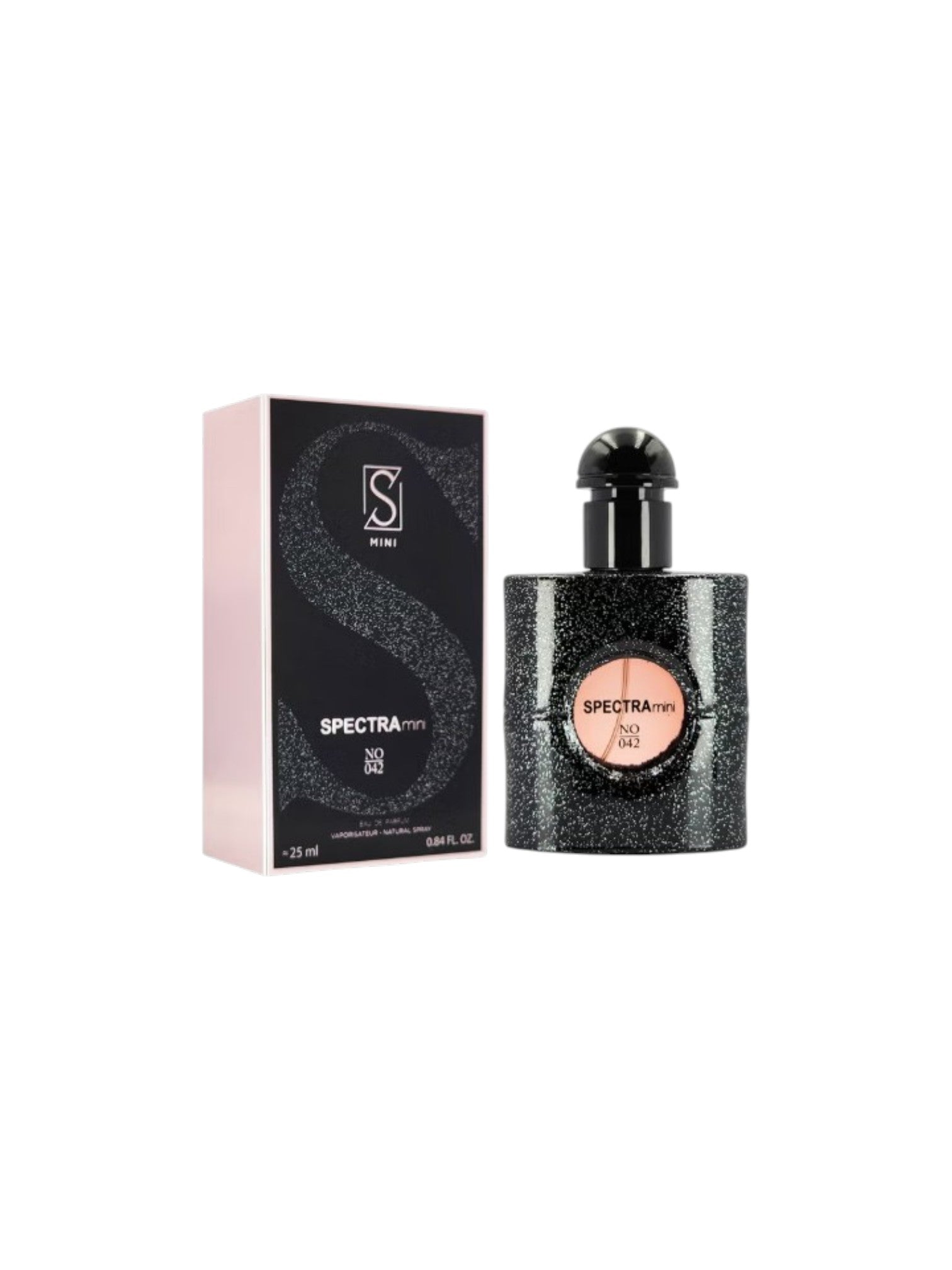 Spectra perfume bottle and packaging on a white background. Spectra, Monza Outlet, Monza Fashion, Shein Outlet