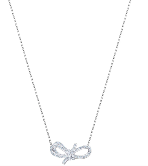 Elegant Bow Pendant Necklace