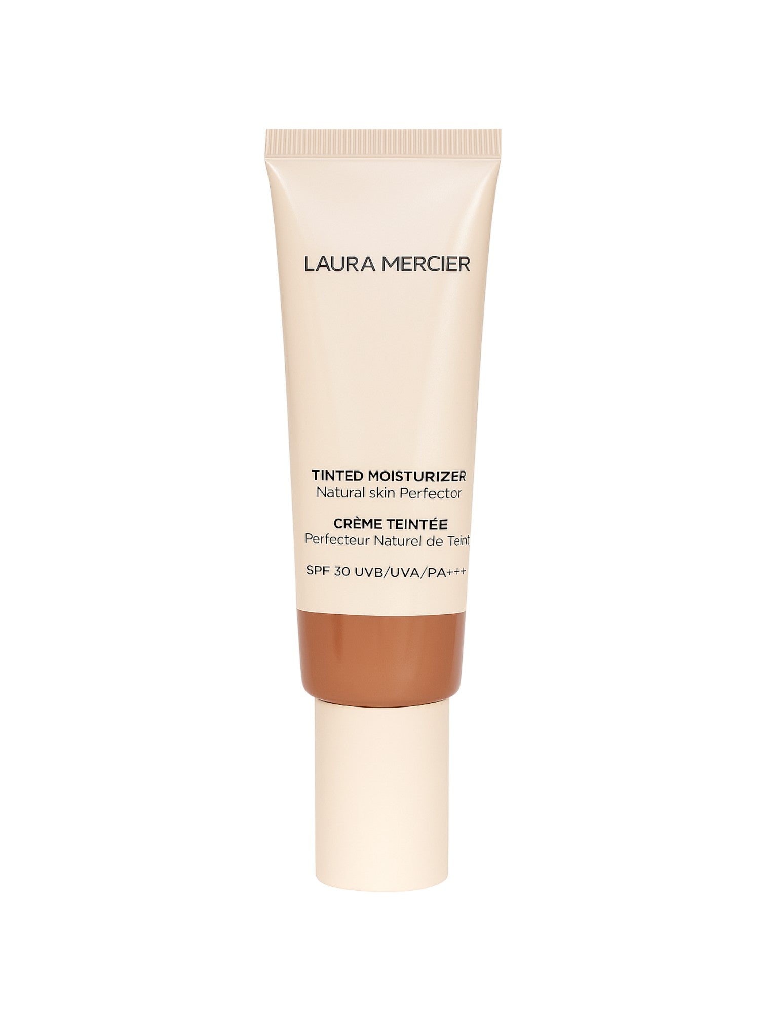 Laura Mercier tinted moisturizer tube on a white background  Laura Mercier Monza Outlet