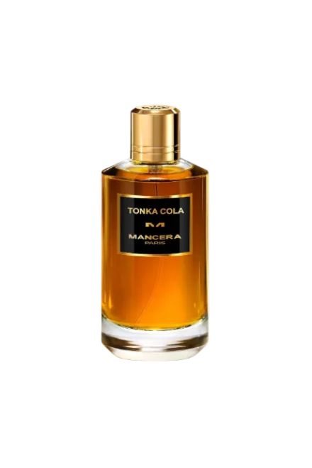 Mancera Tonka Cola perfume bottle on a white background Monza Outlet
