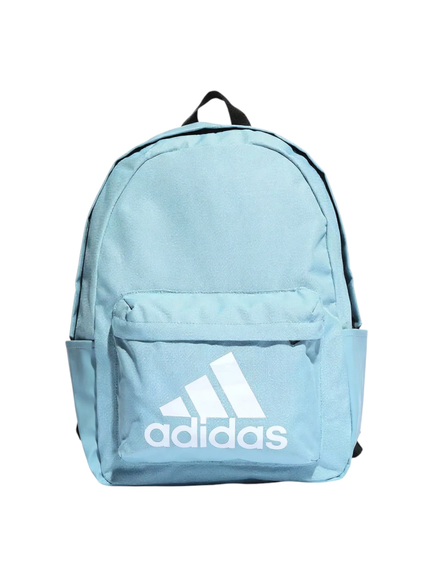 Light blue Adidas backpack on a white background. Adidas, Monza Outlet, Monza Fashion, Shein Outlet 