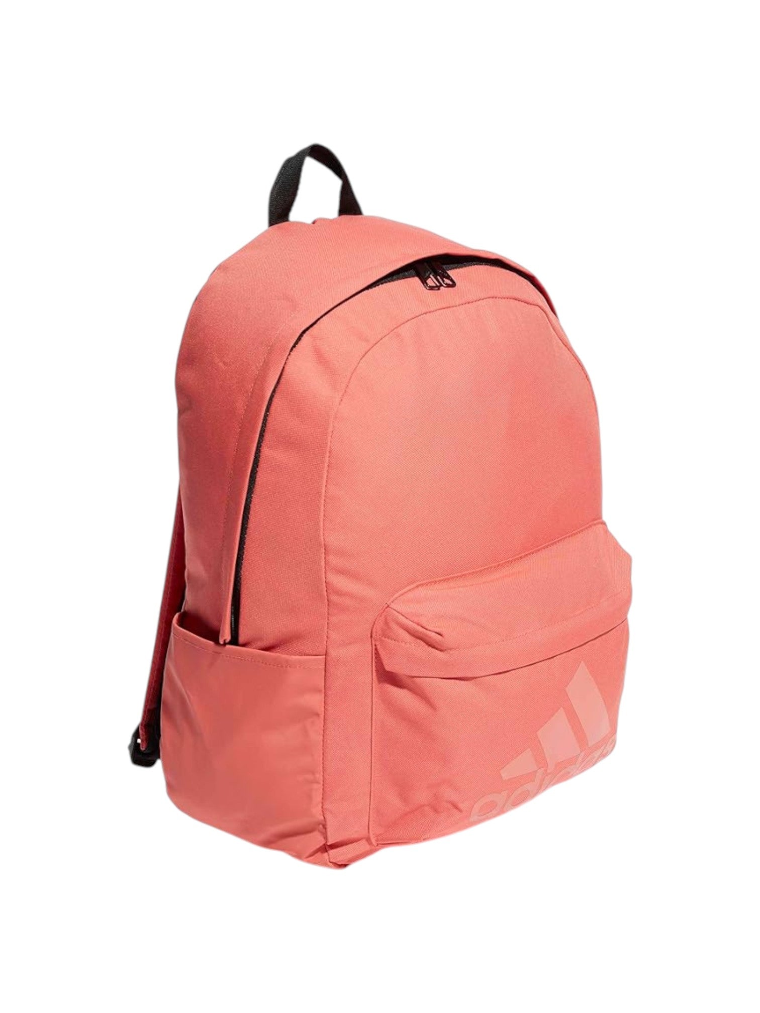 Pink backpack with Adidas logo on a white background. Adidas, Monza Outlet, Monza Fashion, Shein Outlet 