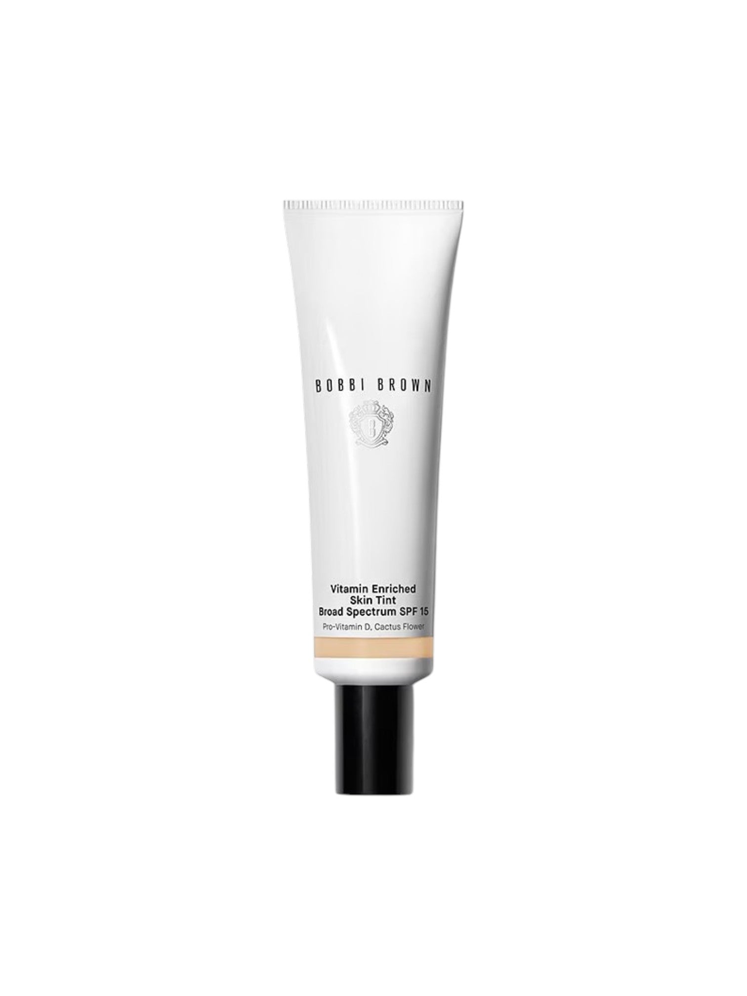Tube of Bobbi Brown skin tint on a white background. Bobbi Brown, Monza Outlet, Monza Fashion, Shein Outlet