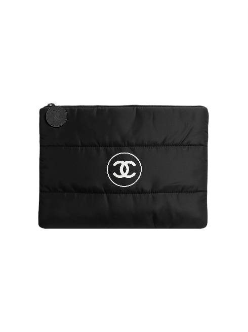 Chanel Gift‑With‑Purchase iPad Case Pouch