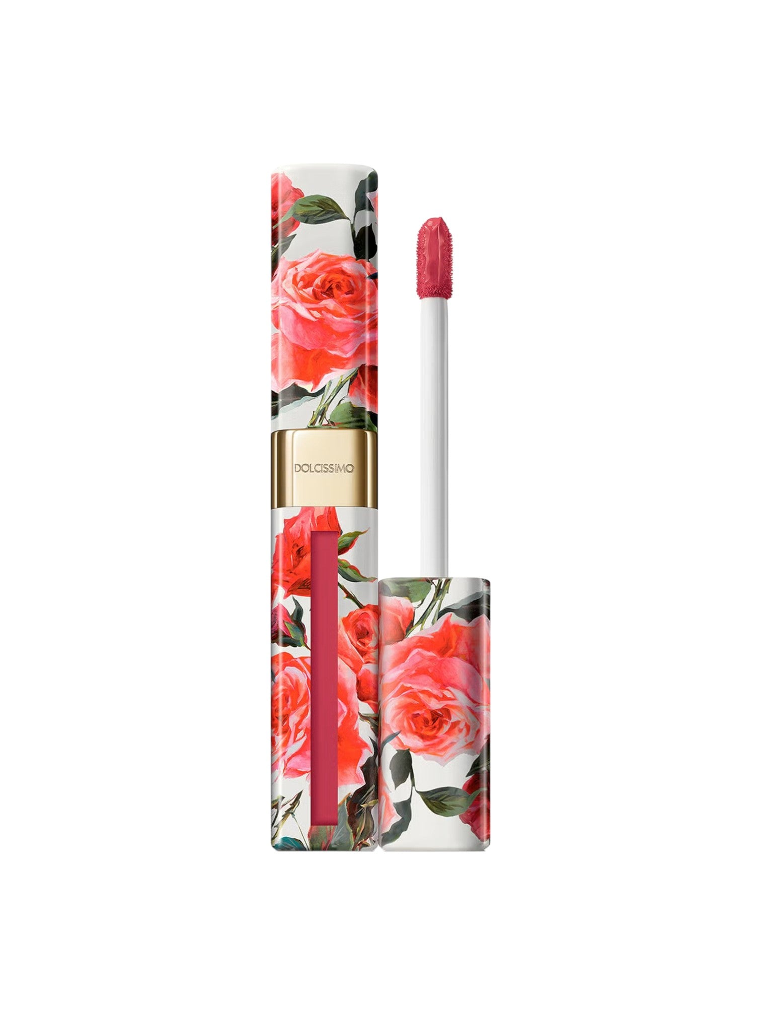 Lip gloss with floral design packaging on a white background Dolce Gabbana Monza Outlet