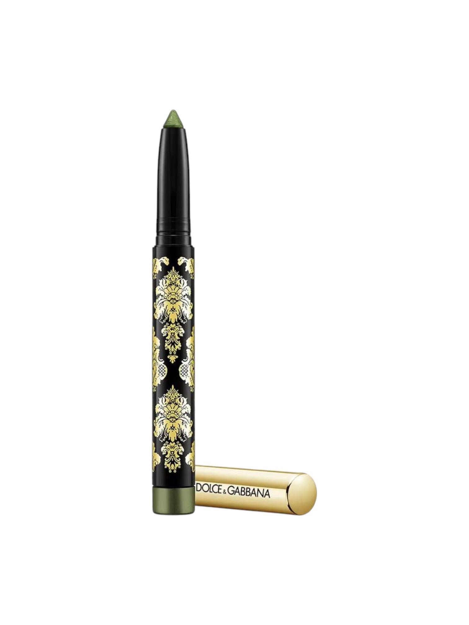 Dolce & Gabbana eyeliner pencil with decorative packaging on a white background Dolce Gabbana Monza Outlet