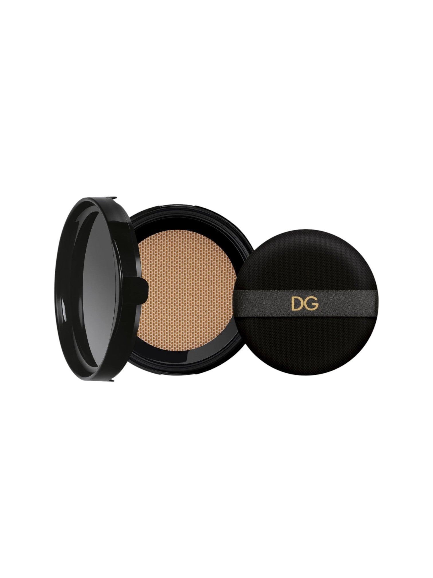 Makeup compact with visible brand logo on a white background Dolce Gabbana Monza Outlet