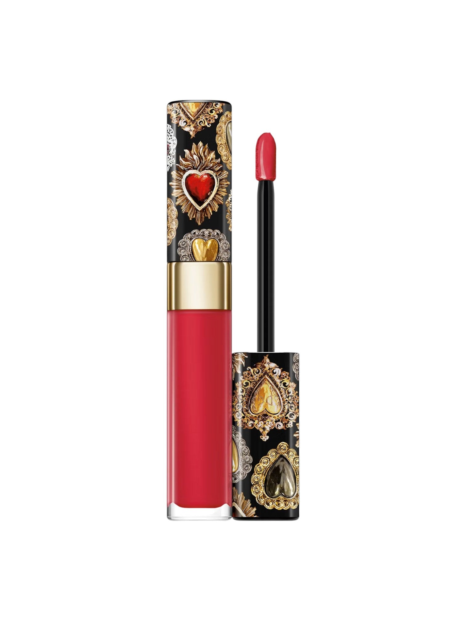 Lipstick with ornate case on a white background Dolce Gabbana Monza Outlet