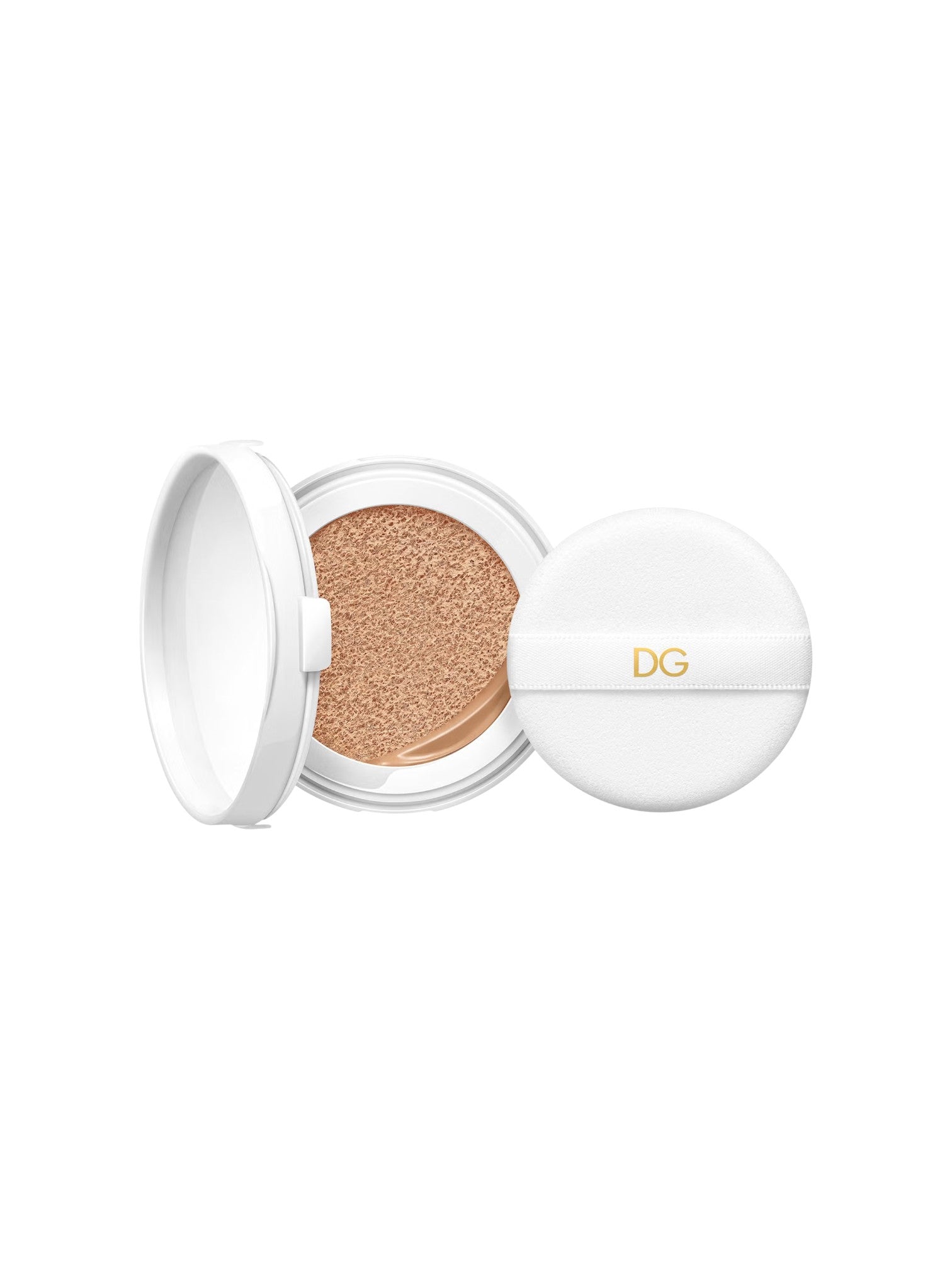 Makeup compact with visible brand logo on a white background Dolce Gabbana Monza Outlet