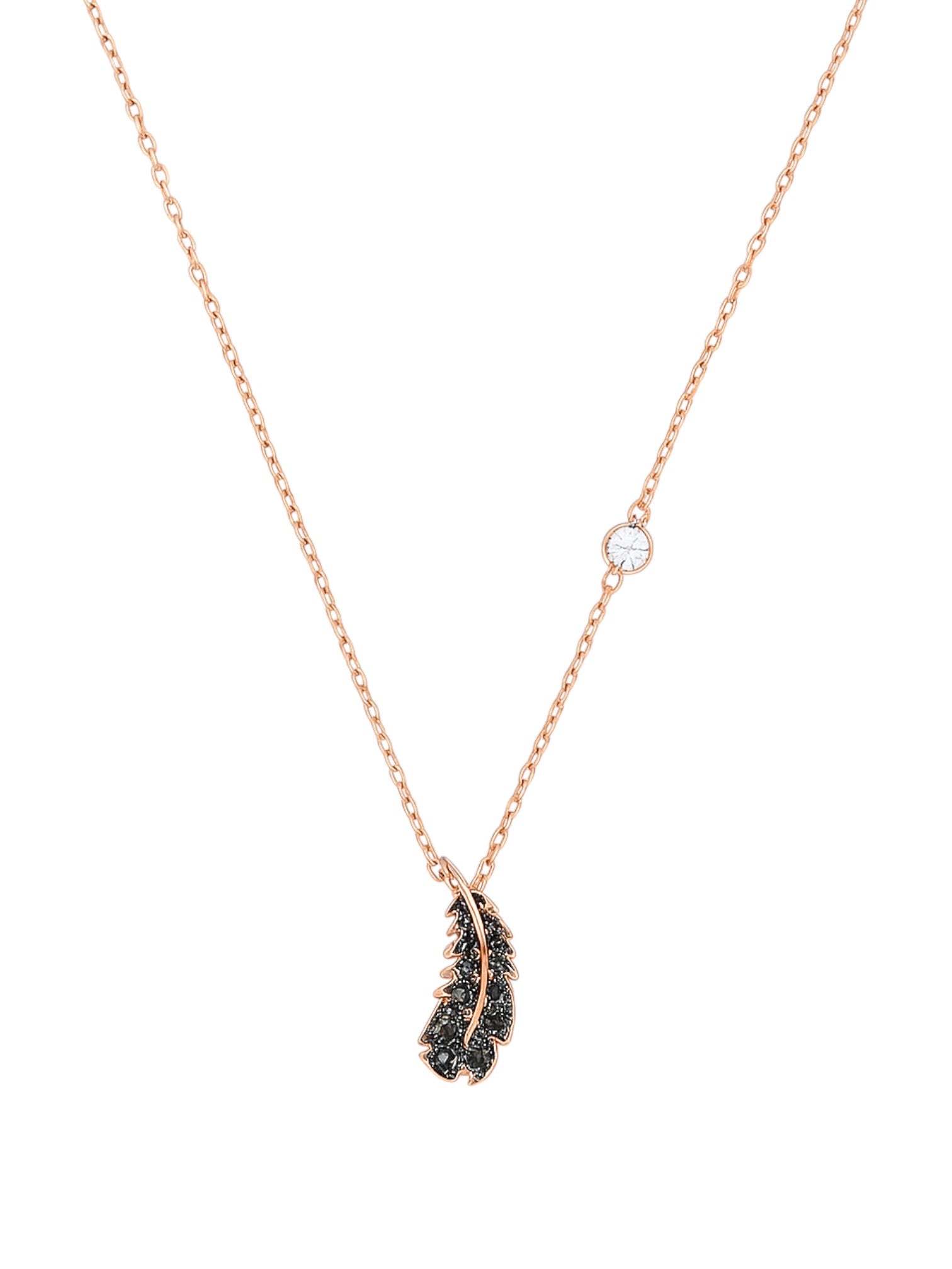 Feather Swarovski Necklace