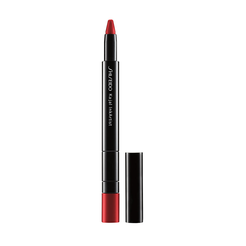 Shiseido lipstick with red color on a white background. Shiseido, Monza Outlet, Monza Fashion, Shein Outlet 