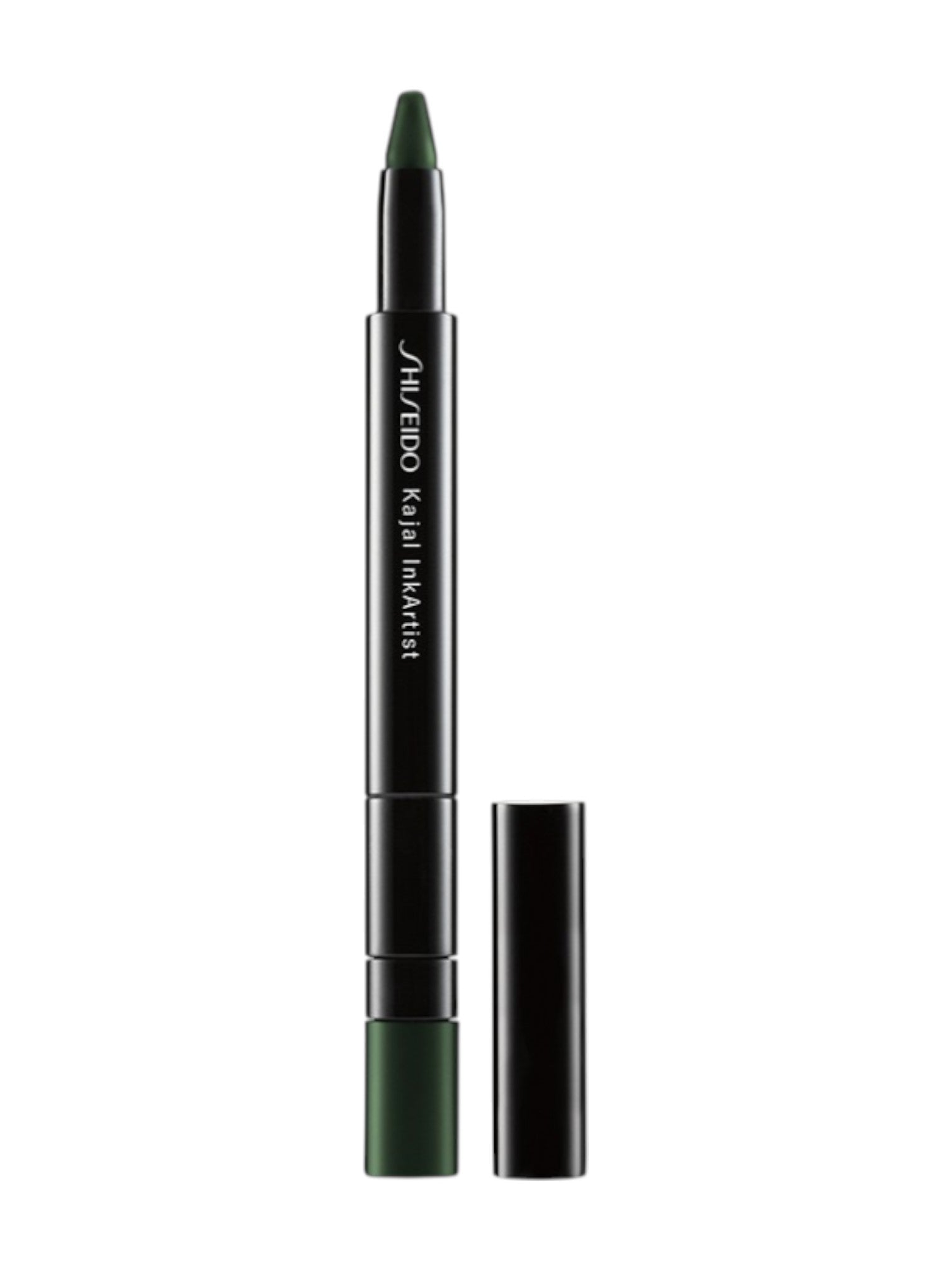 Bronze-colored makeup stick with cap on a white background. Shiseido, Monza Outlet, Monza Fashion, Shein Outlet 