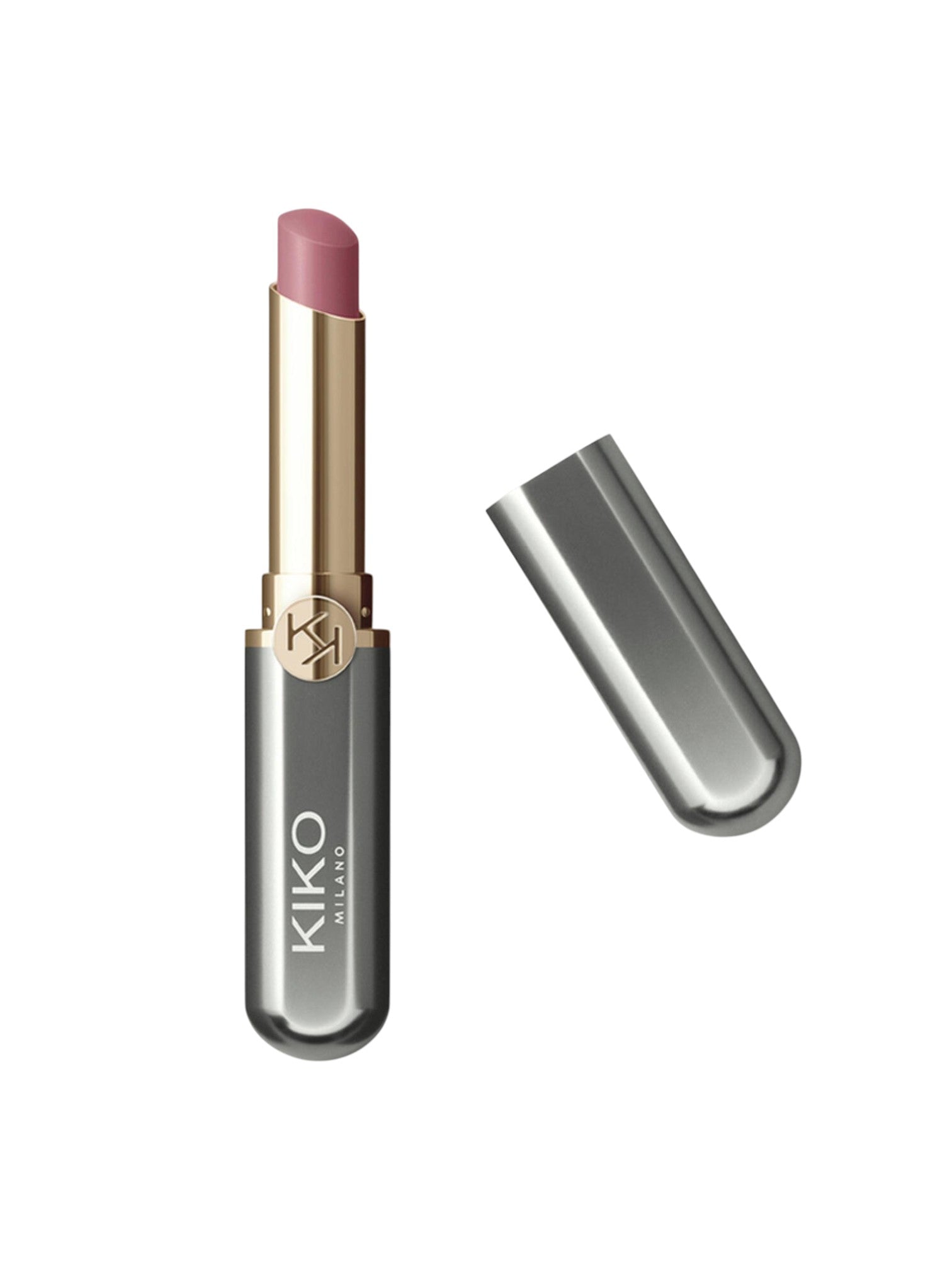 Kiko lipstick with case on a white background. Kiko, Monza Outlet, Monza Fashion, Shein Outlet
