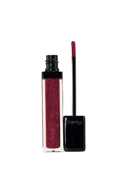 Lip gloss with applicator on a white background Guerlain Monza Outlet, Monza Fashion, Shein Outlet