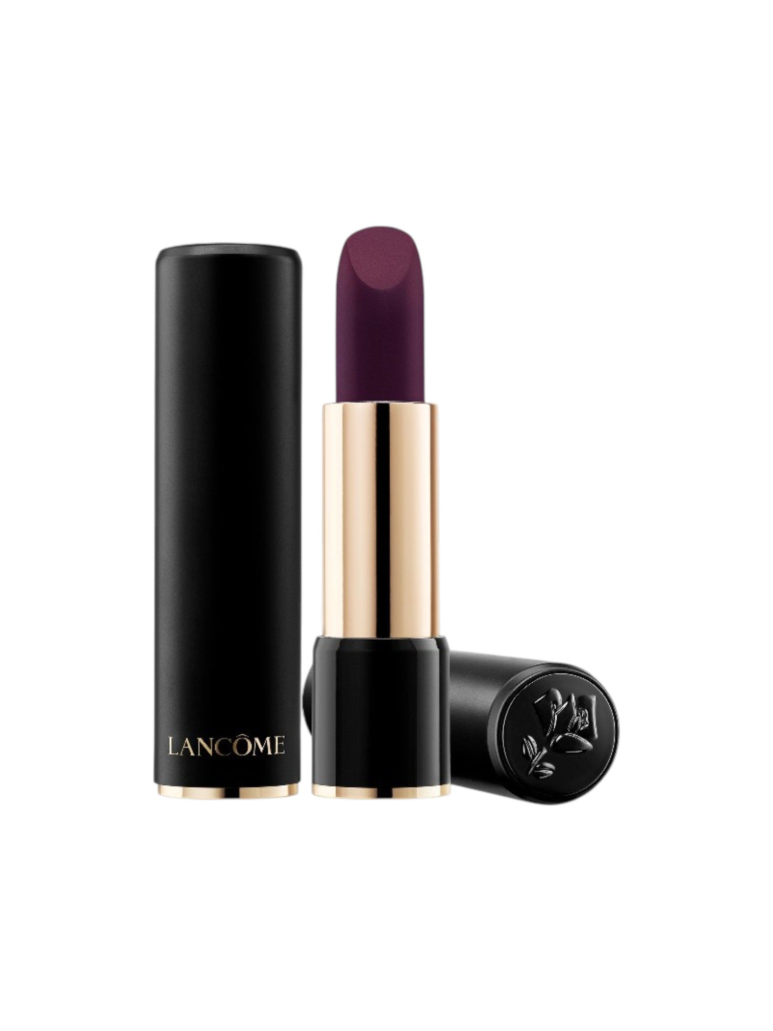 Lancome lipstick with black case on a white background. lancome, Monza Outlet, Monza Fashion, Shein Outlet