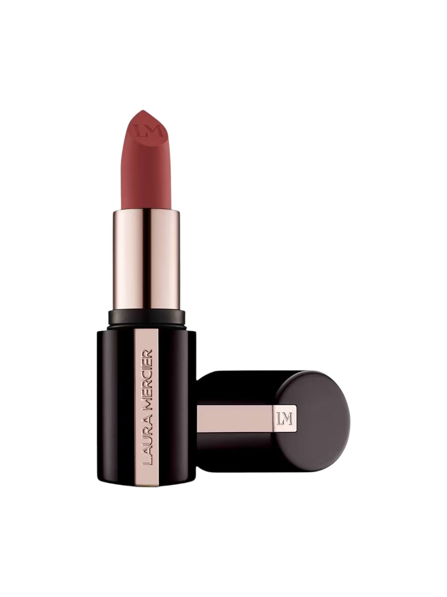 Laura Mercier lipstick with case on a white background. laura_mercier, Monza Outlet, Monza Fashion, Shein Outlet