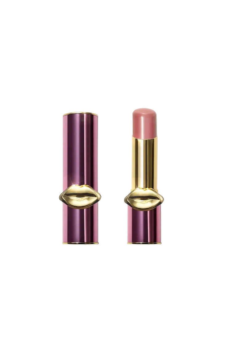 Lipstick with gold accents on a white background Monza Outlet