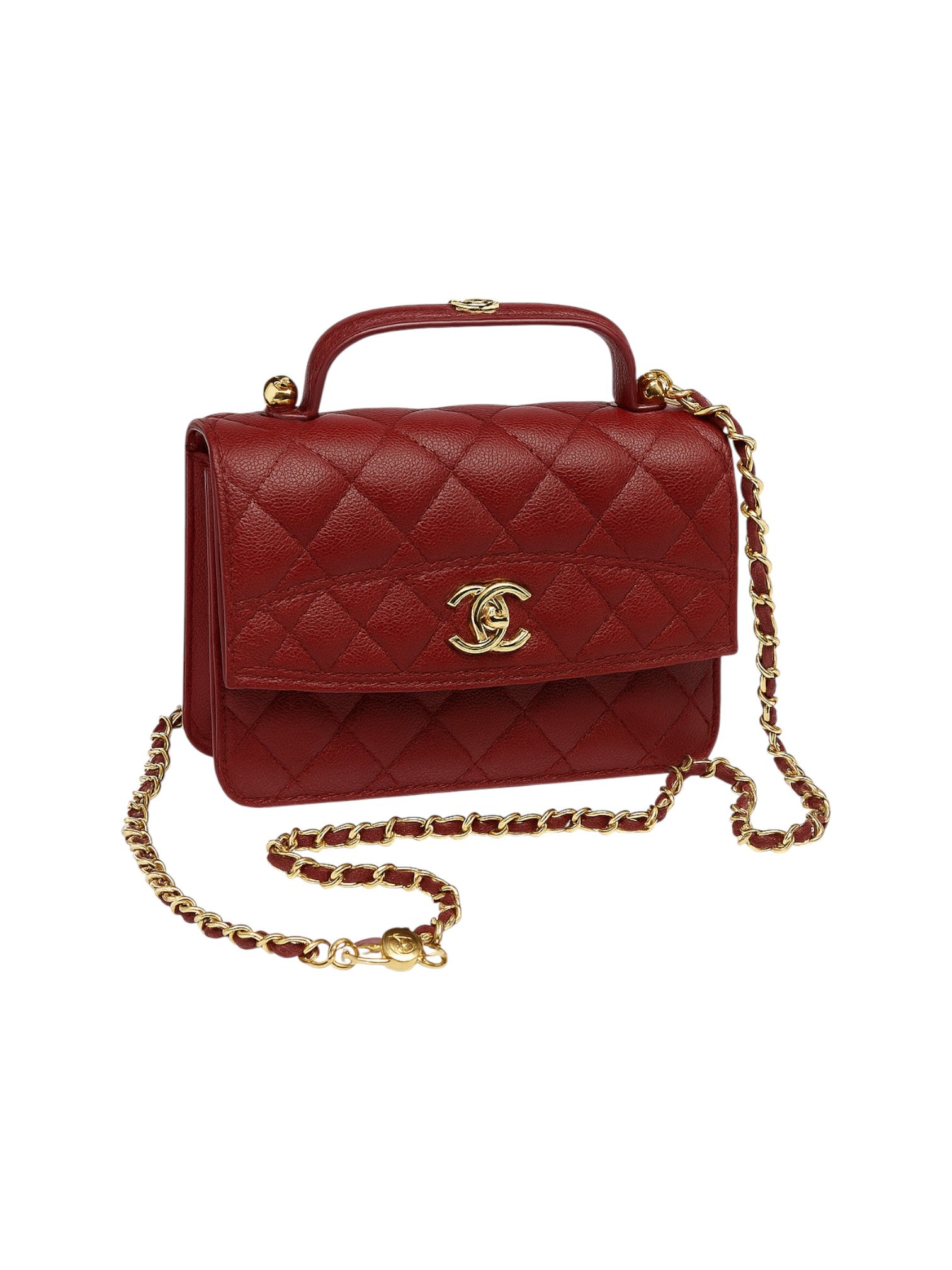 Mini Flap Bag with Top Handle