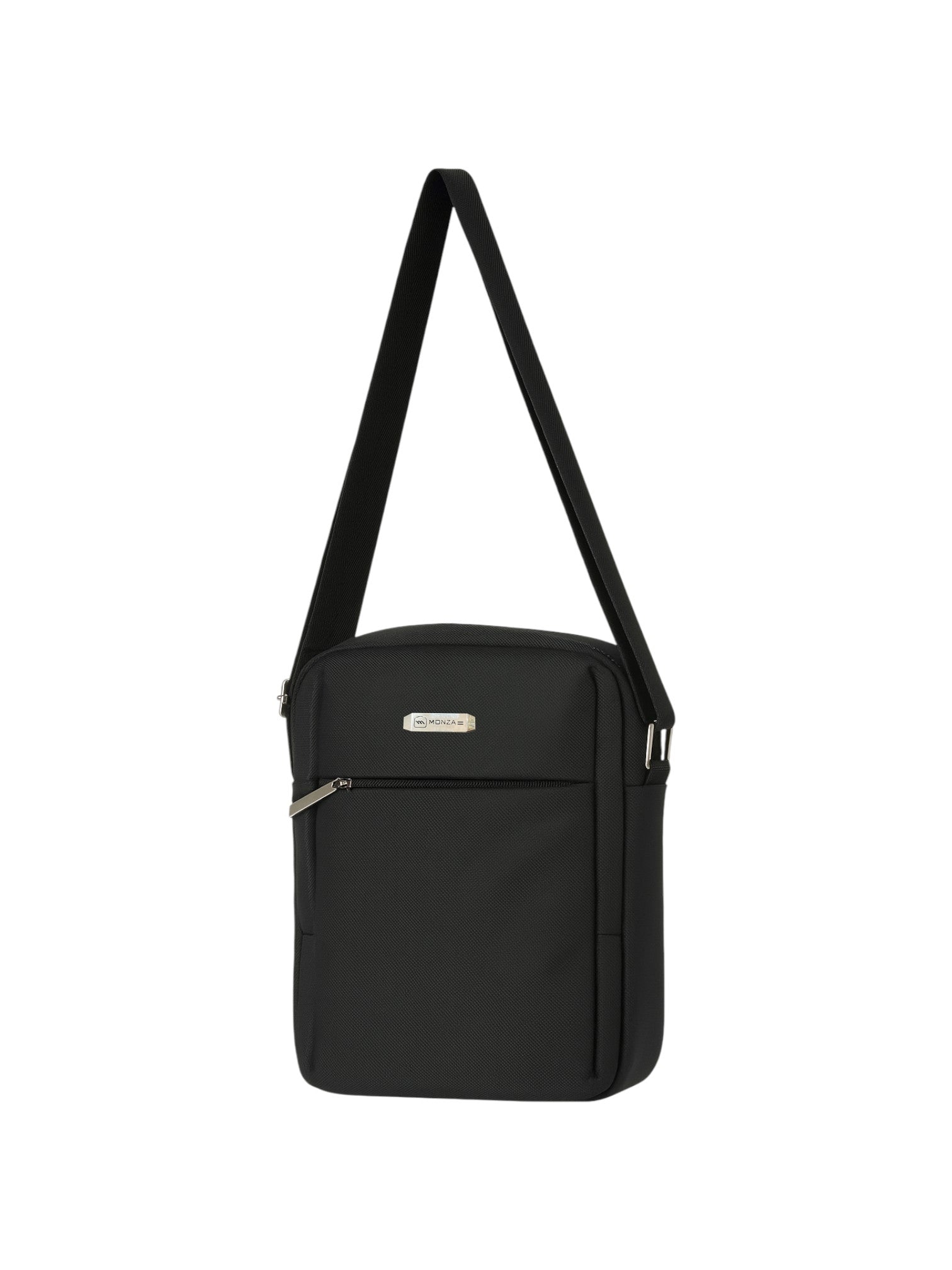 Grey crossbody bag on a white background. Monza Italy Monza Outlet