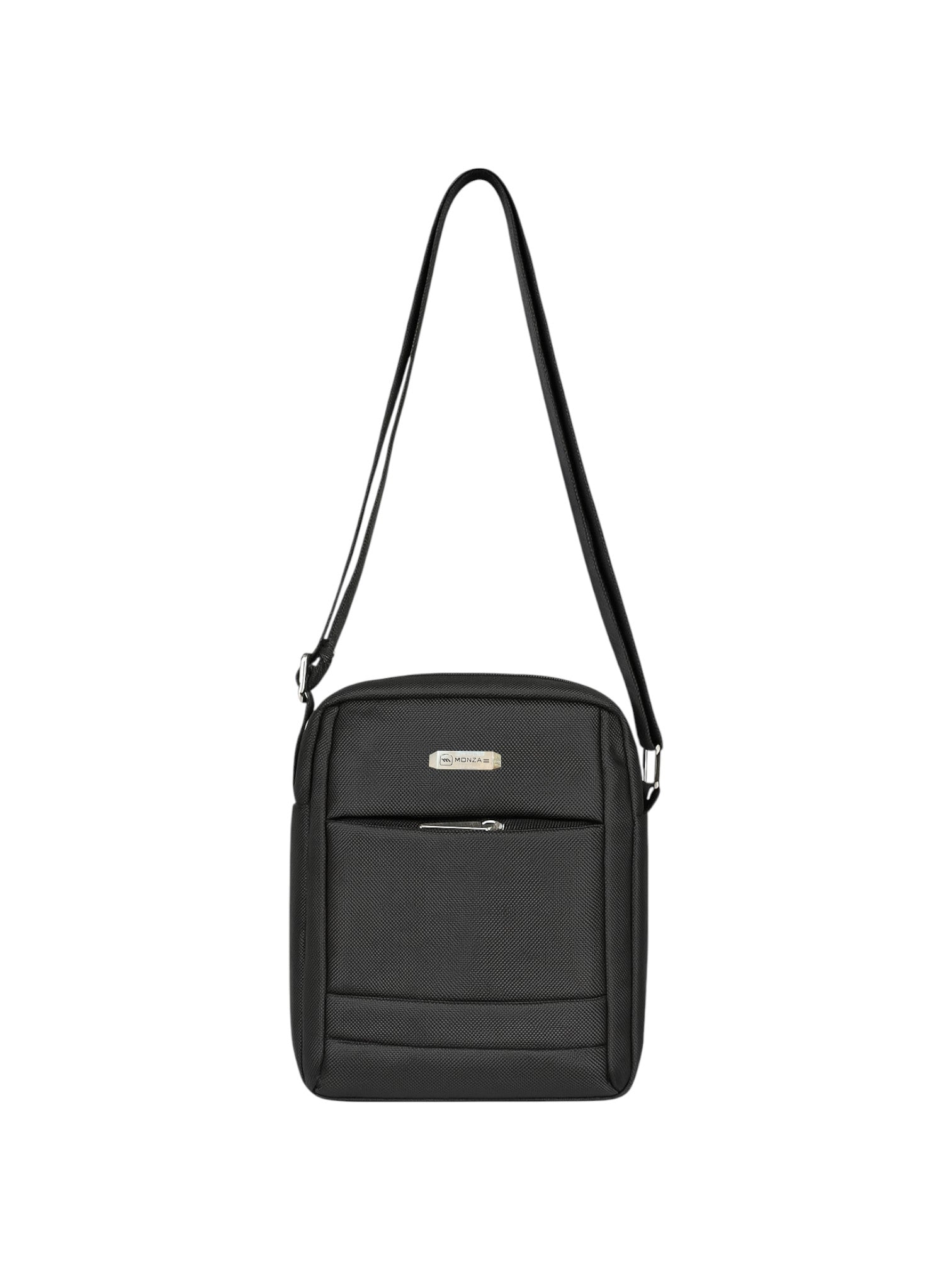 Grey crossbody bag on a white background. Monza Italy Monza Outlet