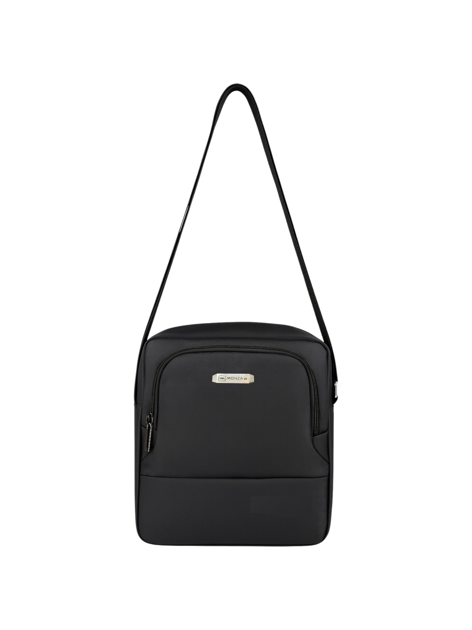 Grey crossbody bag on a white background. Monza Italy Monza Outlet