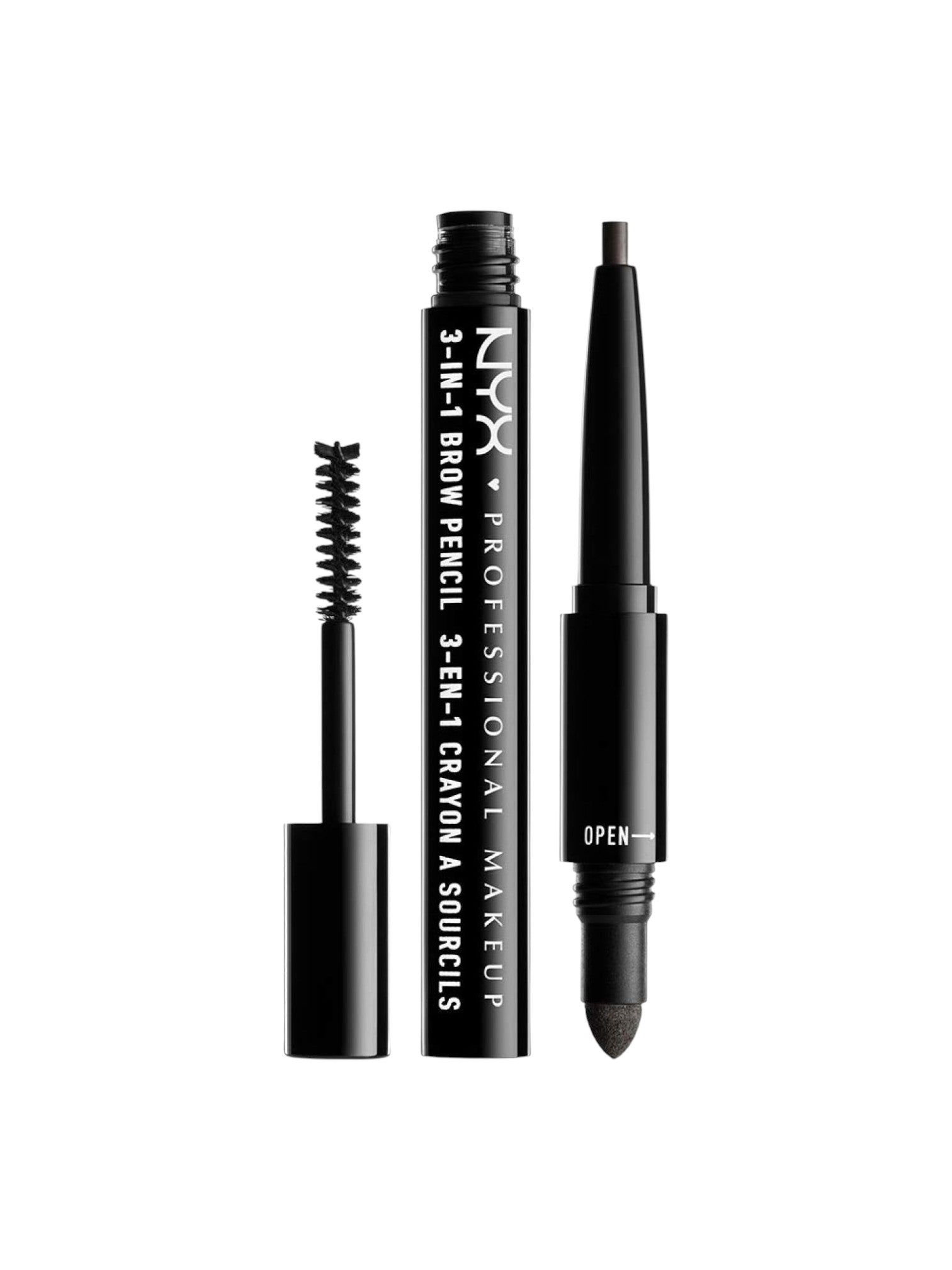 Two NYX Professional Makeup brow products on a white background. NYX, Monza Outlet, Monza Fashion, Shein Outlet
