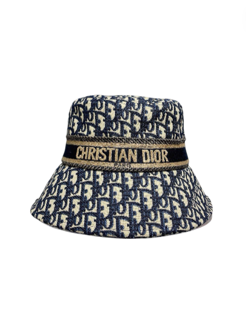 Oblique Pattern Bucket Hat