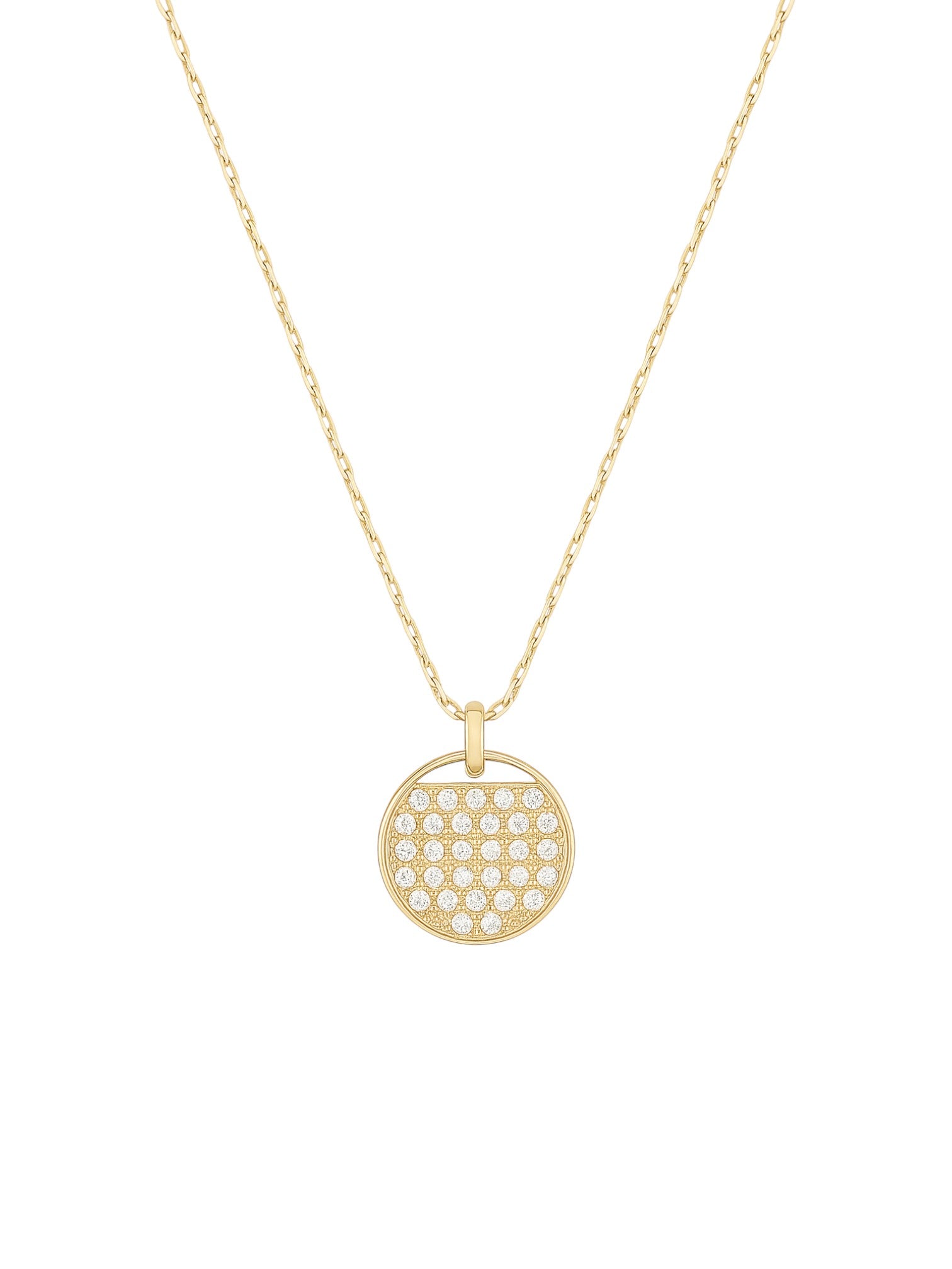 Swarovski Ginger Crystal Silver Necklace