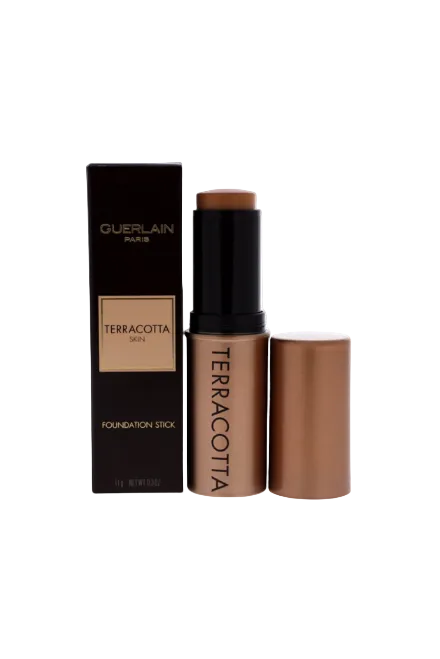 Guerlain Terracotta foundation stick with packaging on a white background. Monza Outlet