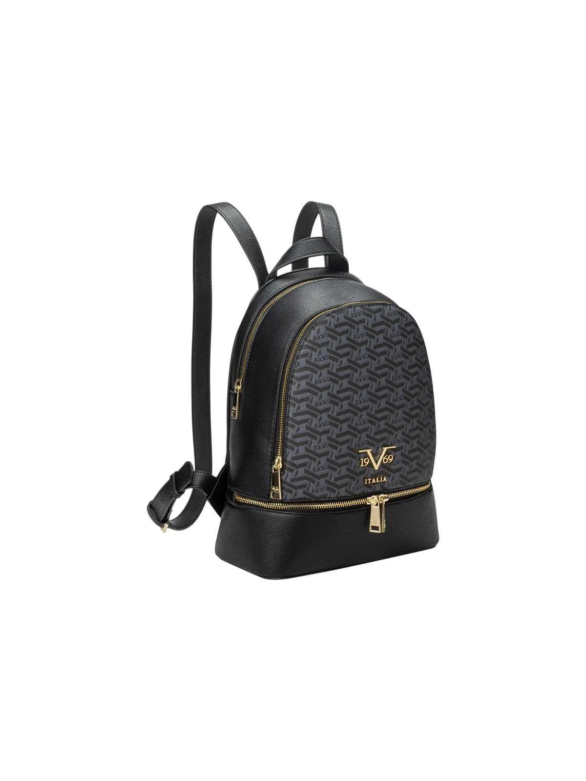 19V69 Italia Robi AOP Women's Grey Backpack