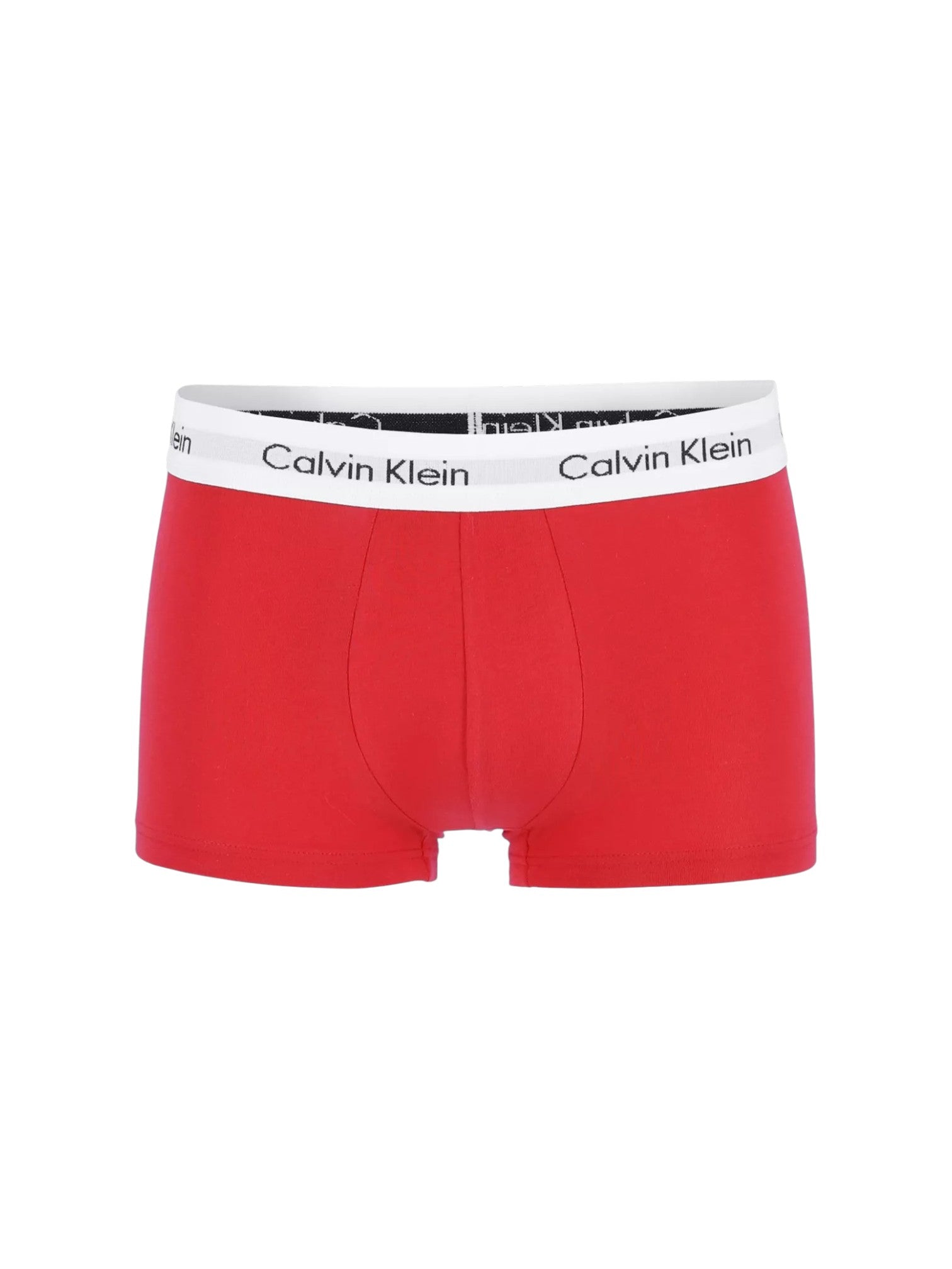 Red Calvin Klein boxer briefs on a white background. Calvin Klein, Monza Outlet, Monza Fashion, Shein Outlet
