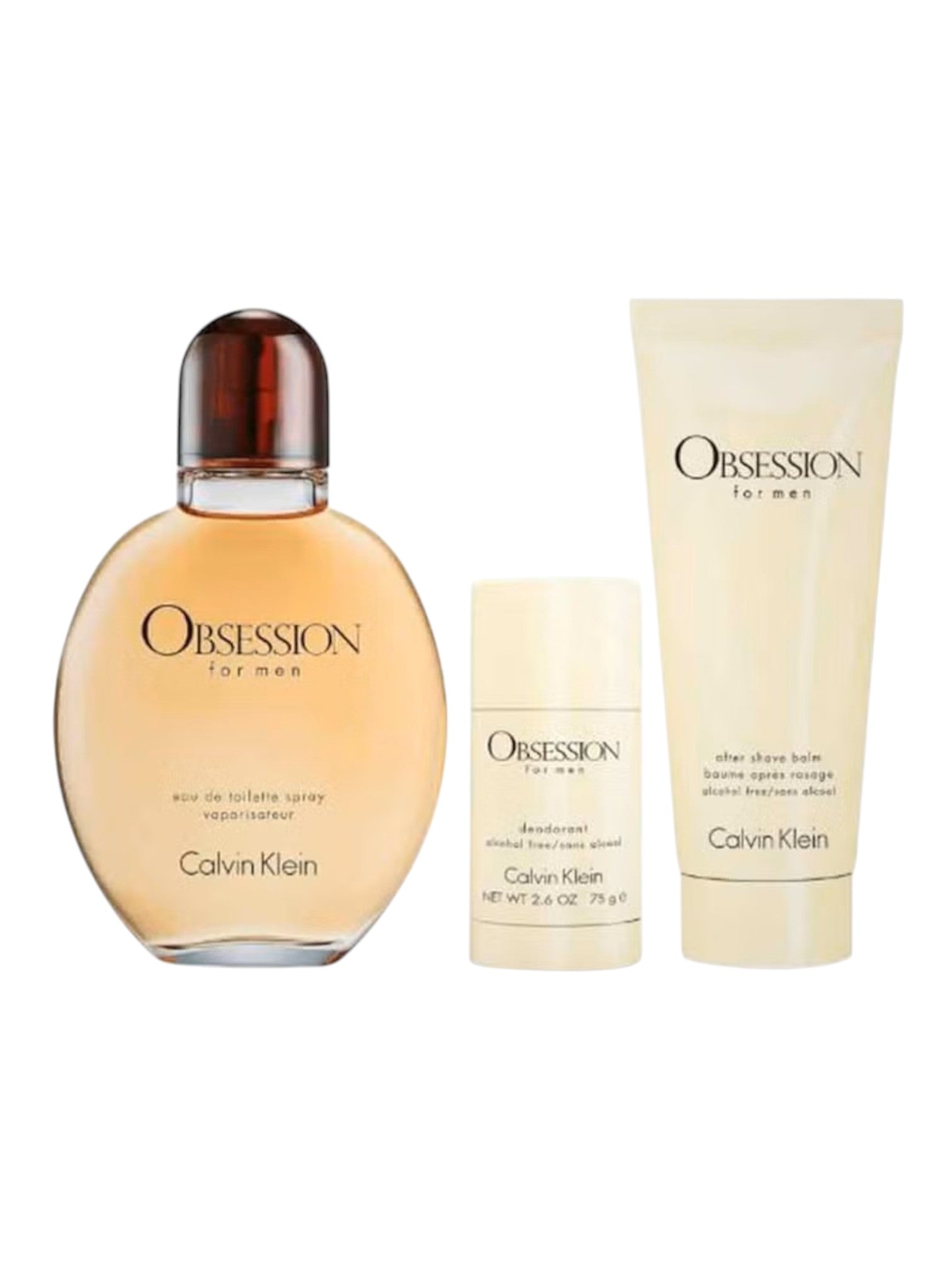 Calvin Klein Obsession men's grooming products on a white background monza outlet, Shein outlet, monza fashion
