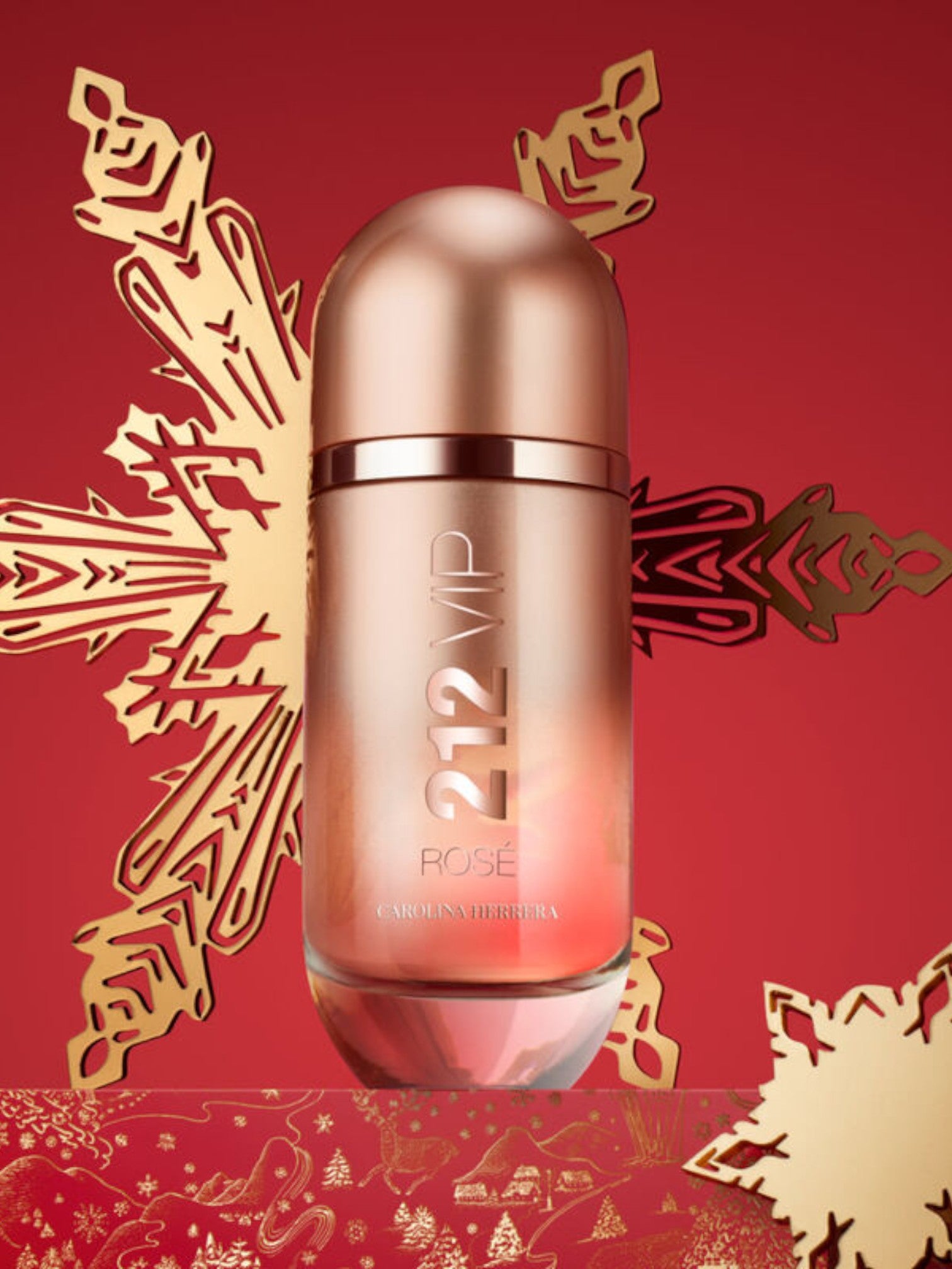 Carolina Herrera 212 VIP Rosé Women's Gift Set EDP 80 ml