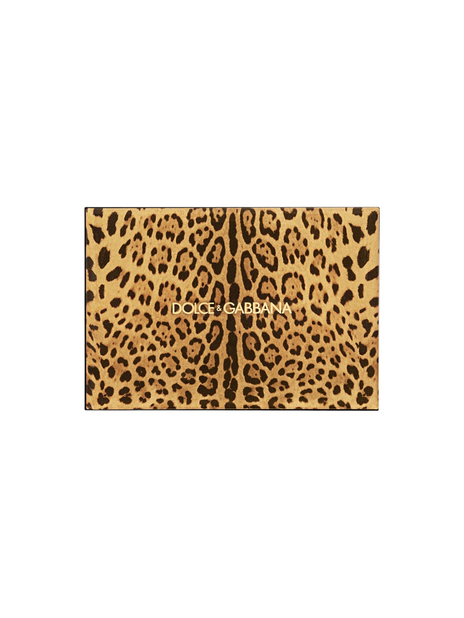 Dolce & Gabbana makeup palette with leopard print design on a white background Dolce Gabbana Monza Outlet