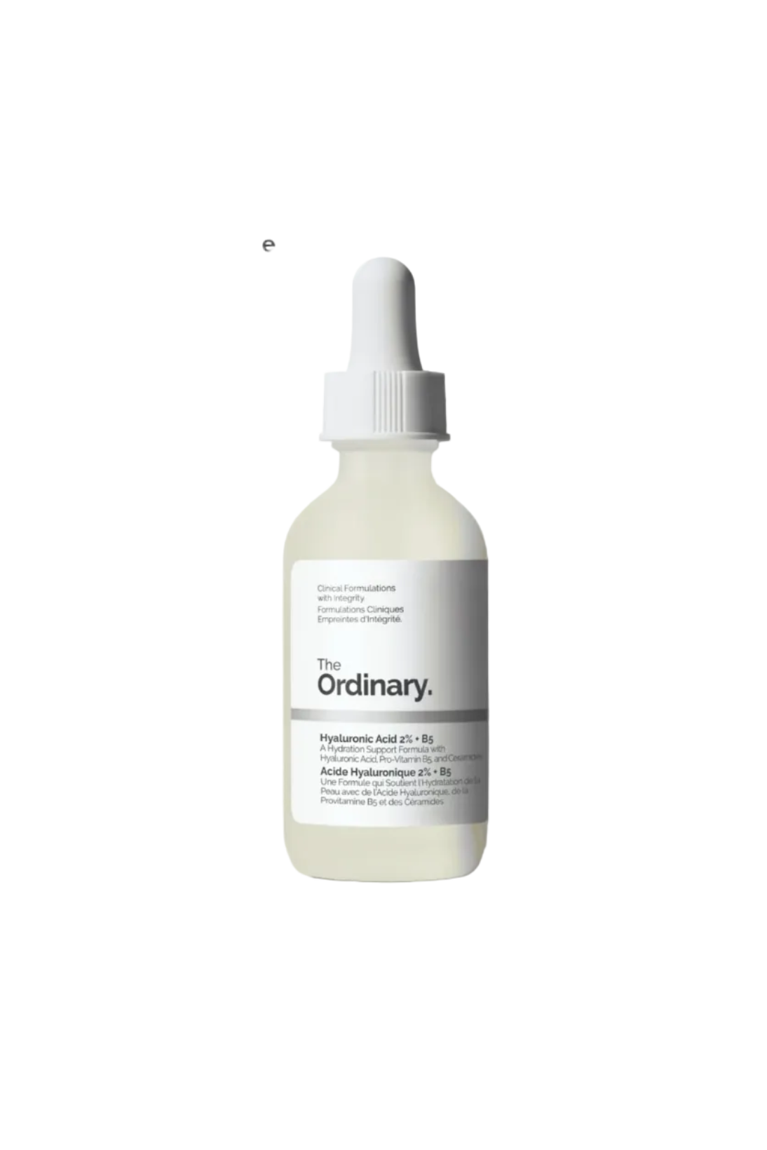 Skincare serum bottle with dropper labeled The Ordinary on a white background Monza Outlet