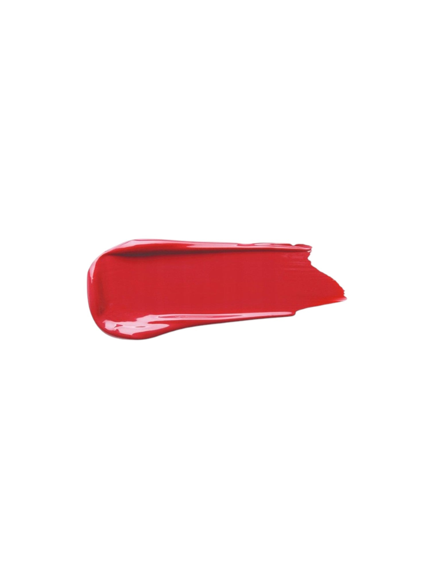 Red lipstick swatch on a white background. Kiko, Monza Outlet, Monza Fashion, Shein Outlet