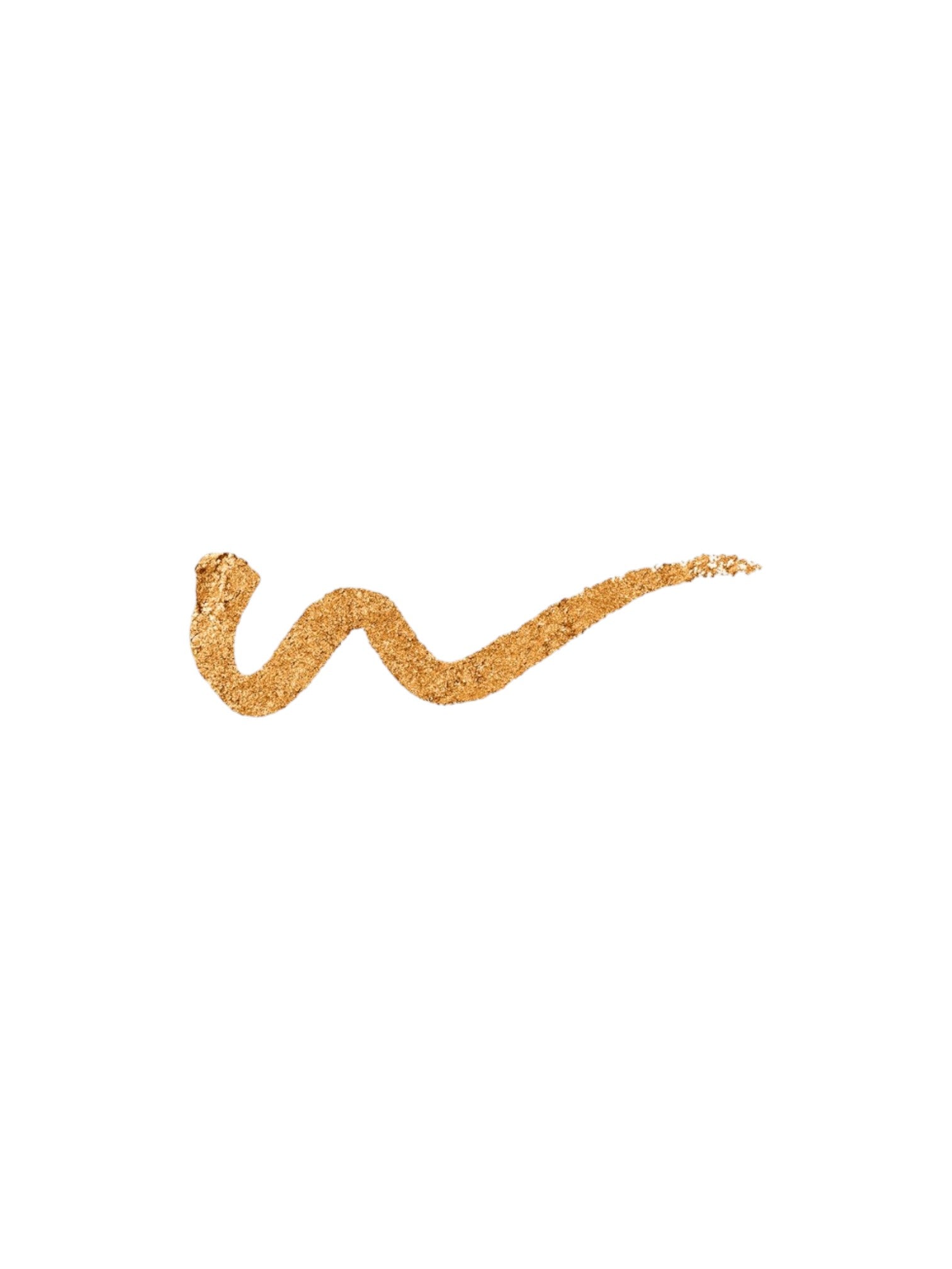 Gold glittery line on a white background. Kiko, Monza Outlet, Monza Fashion, Shein Outlet