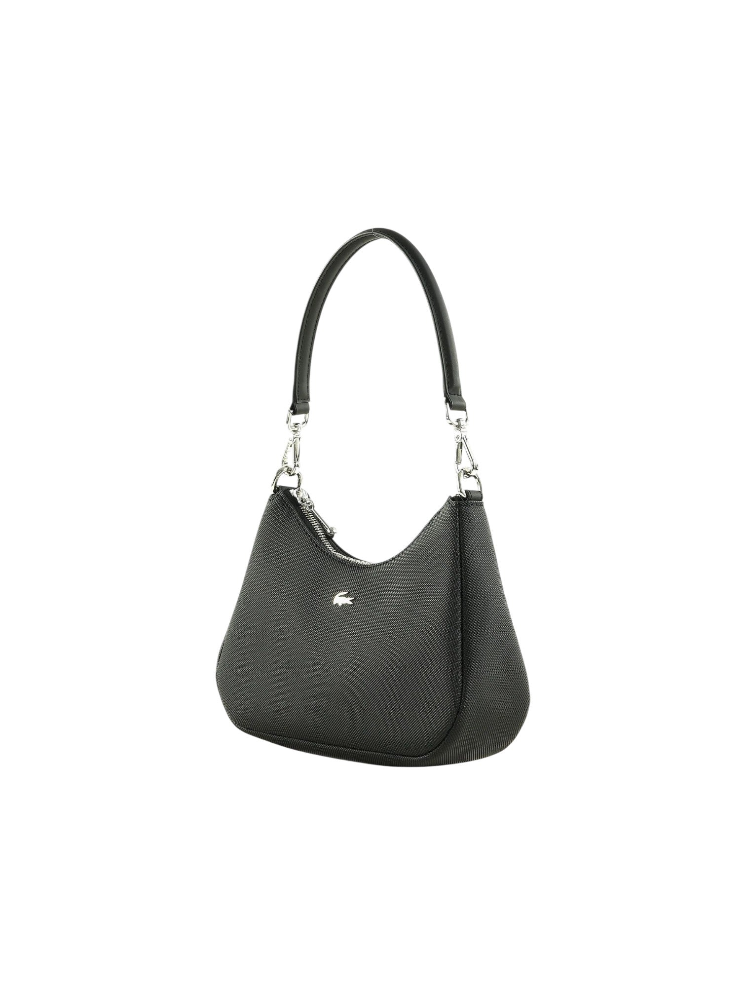 Lacoste Daily City Hobo Bag S Crossbody – Noir