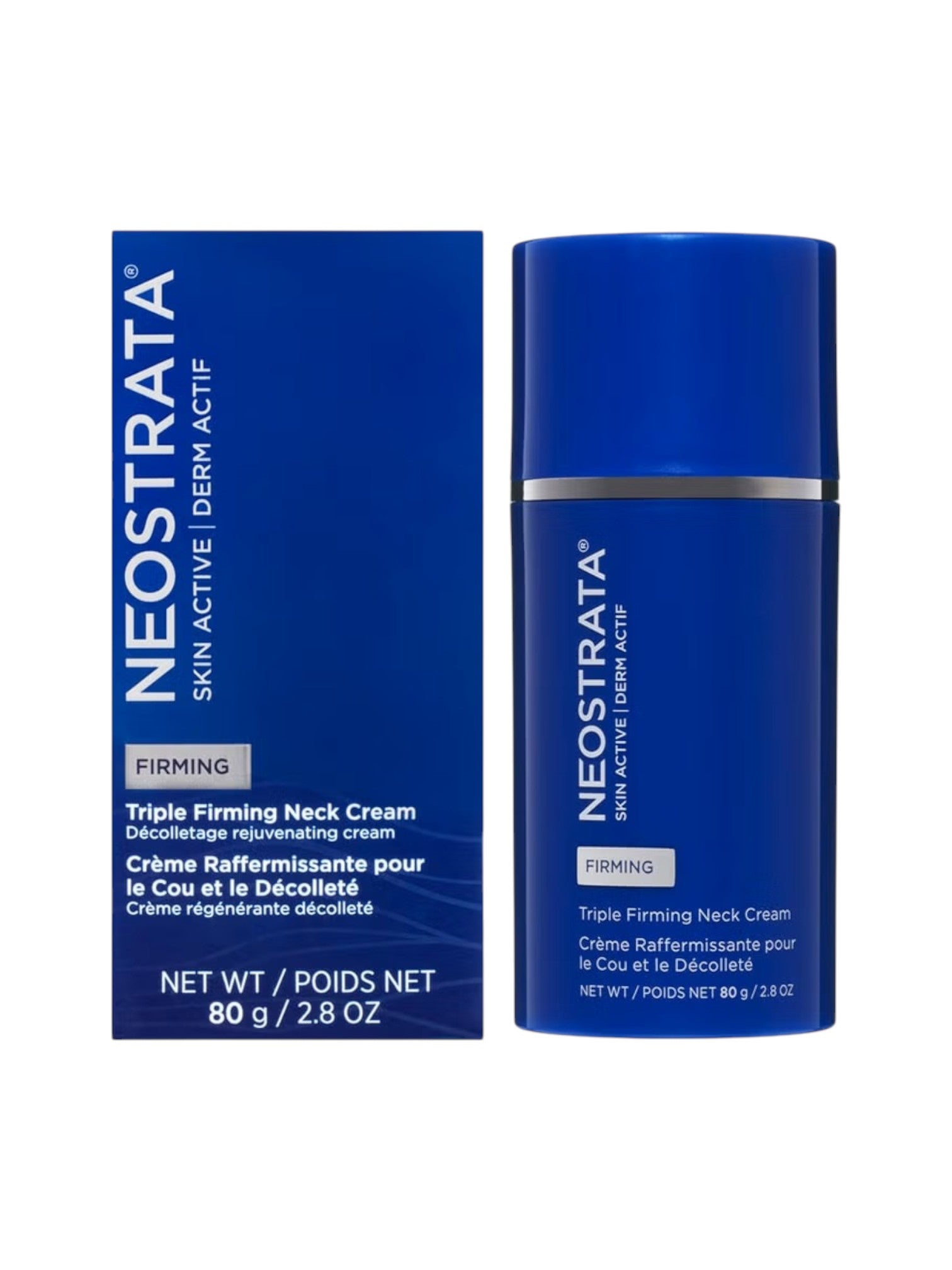NeoStrata triple firming neck cream with packaging on a white background. Neostrata, Monza Outlet, Monza Fashion, Shein Outlet