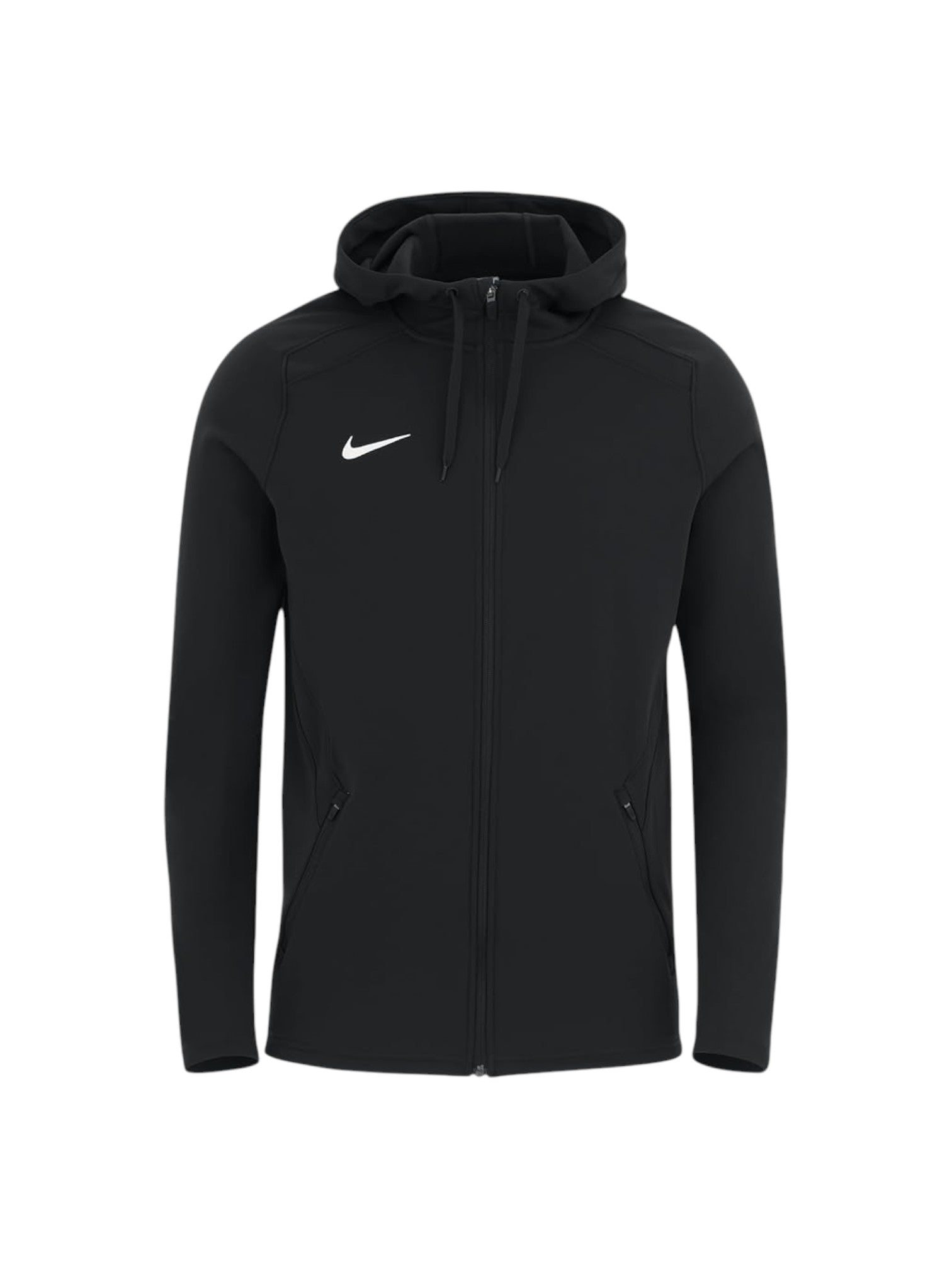 Black hoodie with a Nike logo on a white background. Nike, Monza Outlet, Monza Fashion, Shein Outlet