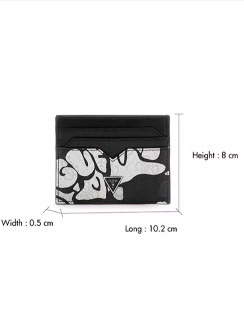 Printed Leather Wallet