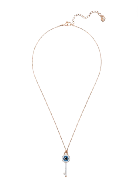 Symbolica Evil Eye and Key Pendant Necklace
