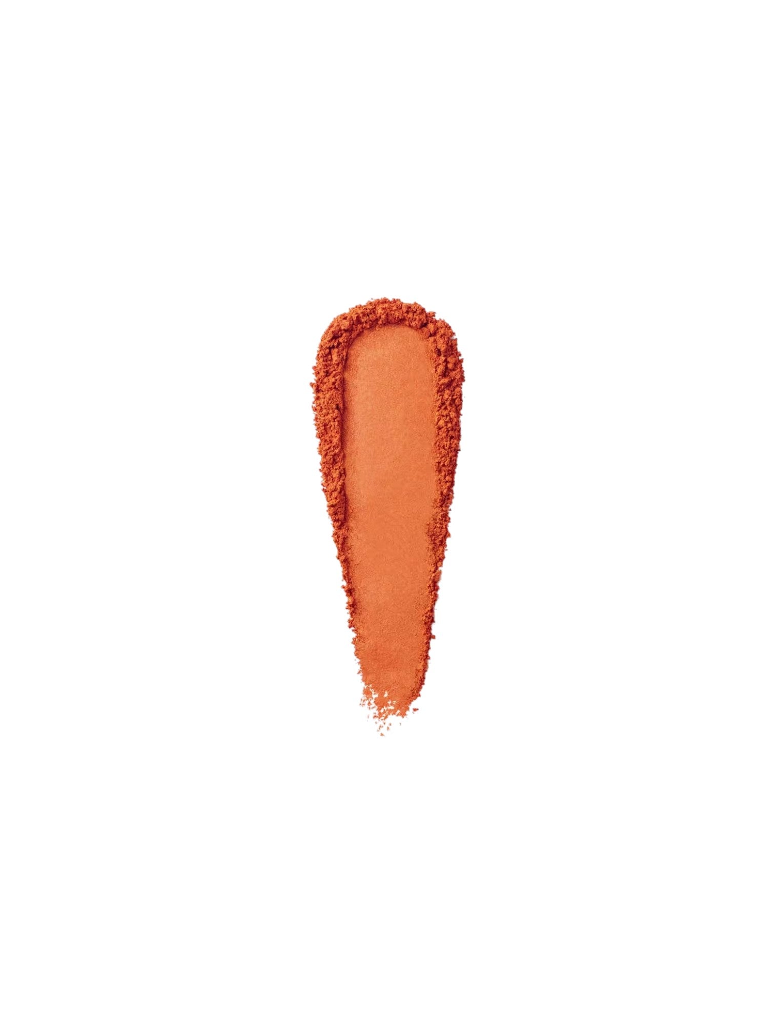 Orange makeup product with frayed edges on a white background. Bobbi Brown, Monza Outlet, Monza Fashion, Shein Outlet