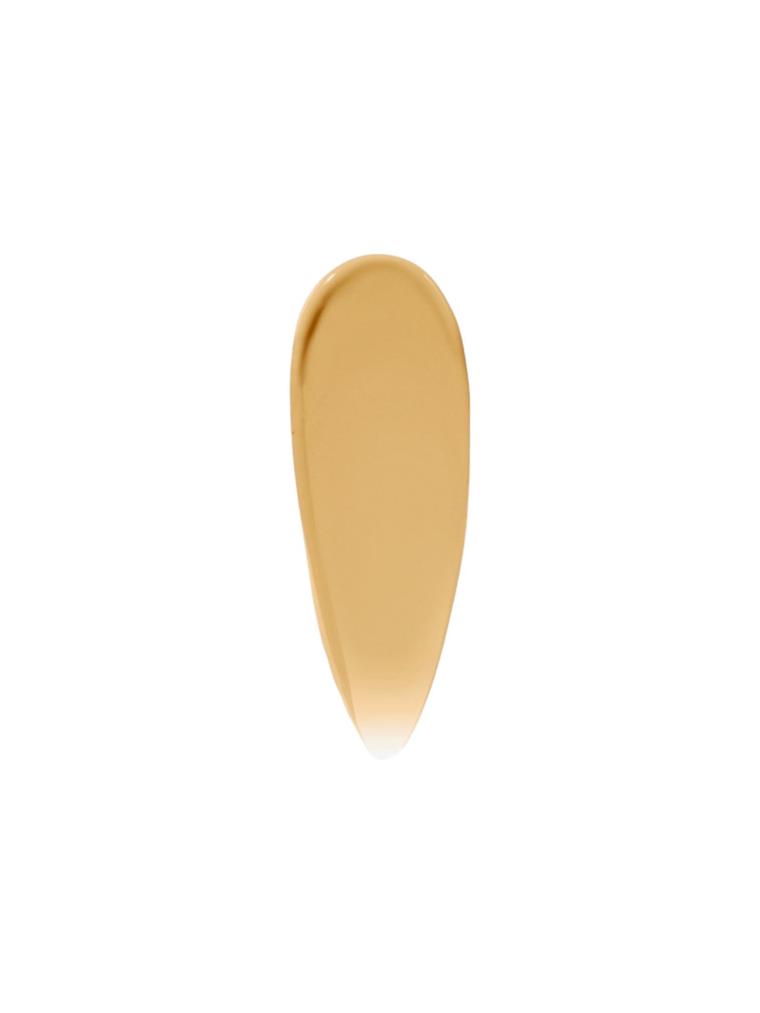 Gold-colored makeup brush on a white background. Bobbi Brown, Monza Outlet, Monza Fashion, Shein Outlet