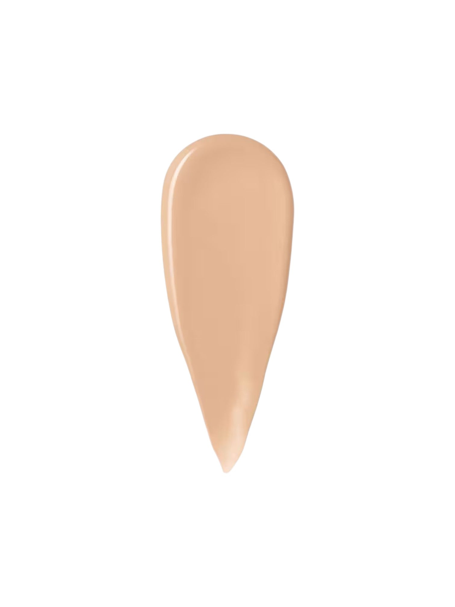 Beige makeup sponge on a white background. Bobbi Brown, Monza Outlet, Monza Fashion, Shein Outlet