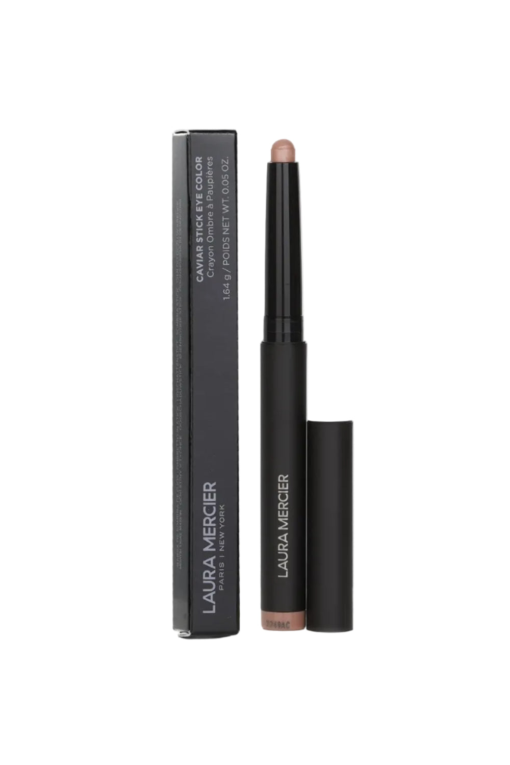 Laura Mercier eye color stick with packaging on a white background  Laura Mercier Monza Outlet