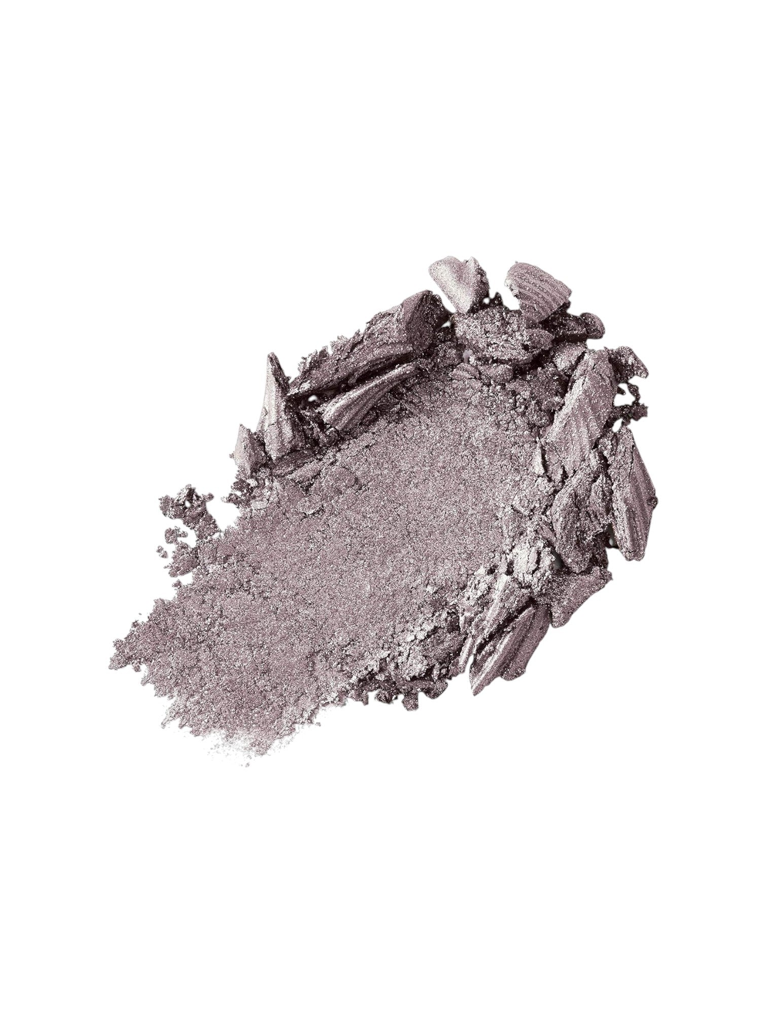 Close-up of a swatch of purple eyeshadow on a white background. Kiko Milano, Monza Outlet, Monza Fashion, Shein Outlet