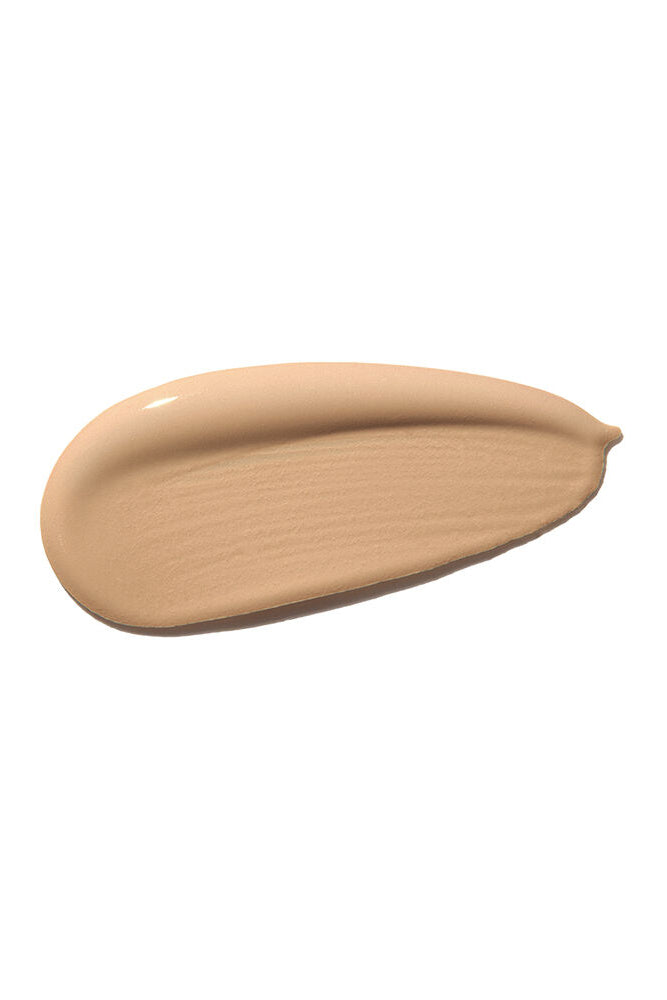 Beige cosmetic swatch on a white background Monza fashion outlet, monza outlet, shein outlet, shien outlet cosmetics, makeup, perfume